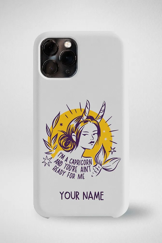 Zodiac Capricorn Customized Hard Mobile Case - iPhone, Samsung, OnePlus & Xiaomi