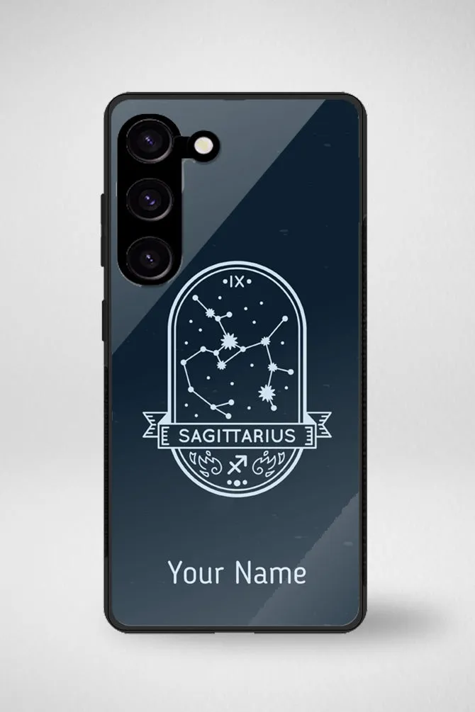 Zodiac Sagittarius Customized Glass Mobile Case - iPhone, Samsung & OnePlus