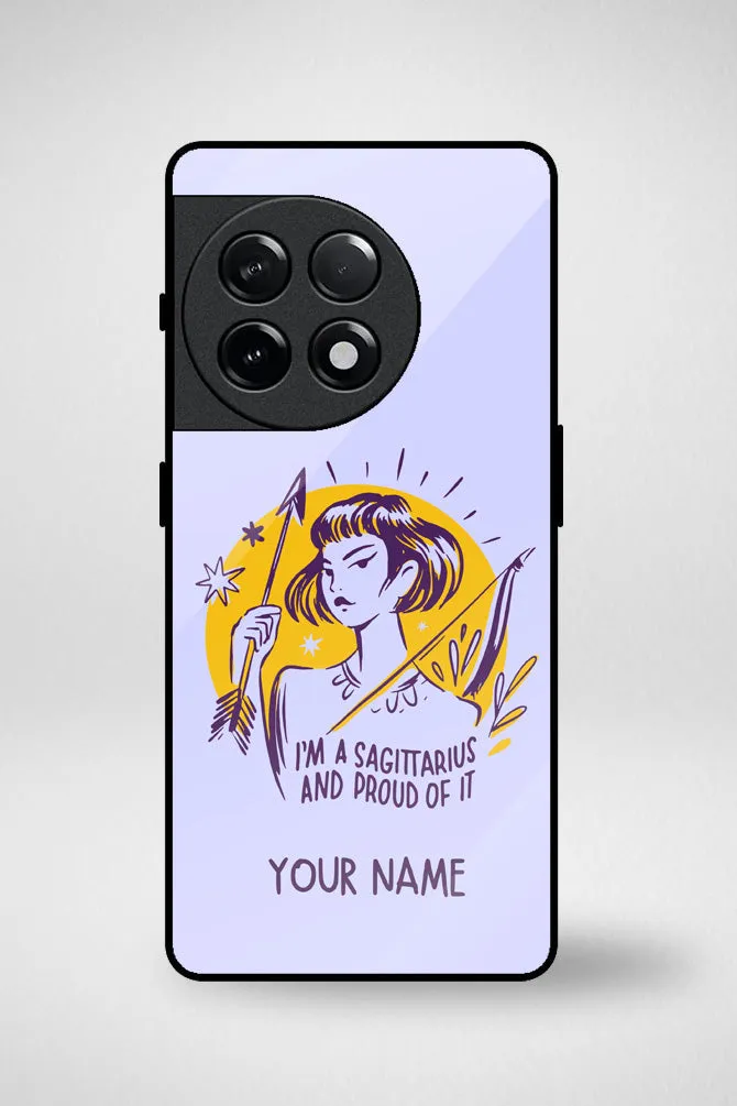 Zodiac Sagittarius Customized Glass Mobile Case - iPhone, Samsung & OnePlus