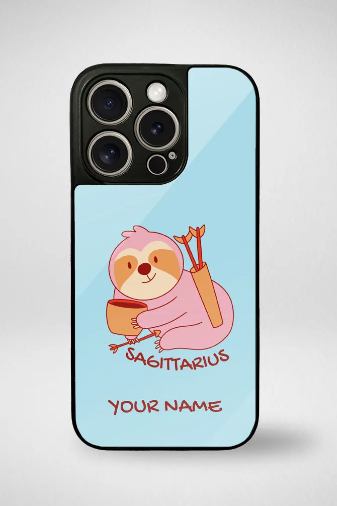 Zodiac Sagittarius Customized Glass Mobile Case - iPhone, Samsung & OnePlus