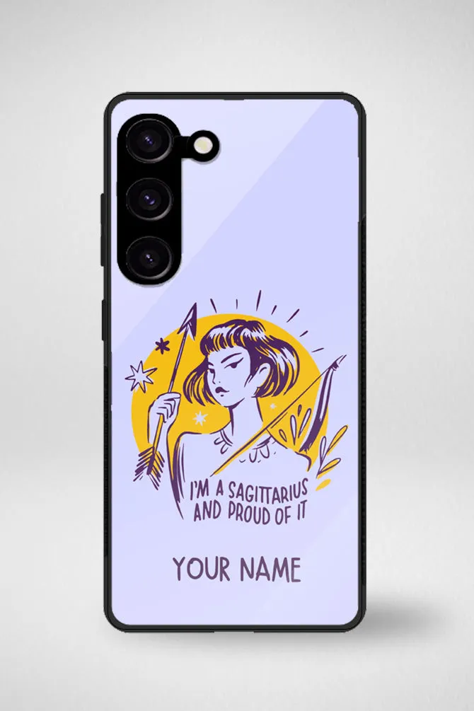 Zodiac Sagittarius Customized Glass Mobile Case - iPhone, Samsung & OnePlus